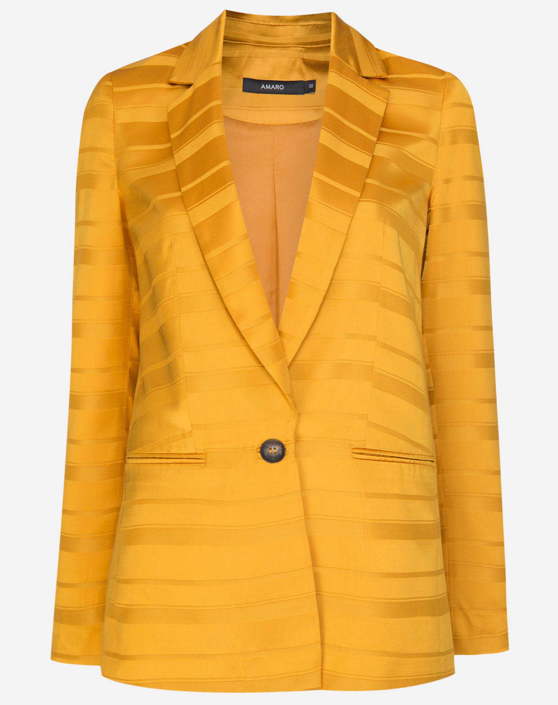 Blazer amarelo de alfaiataria: de R$279,90 por R$139,90.
