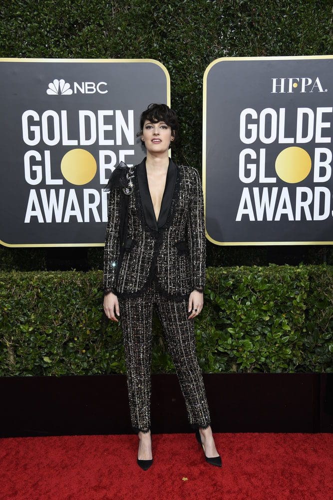 Gala: um vestido preto e longo nada básico e outros looks do Globo de Ouro 2020