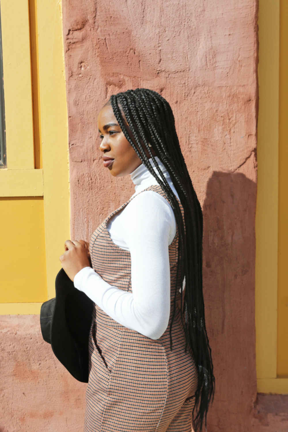 trança longa afro cabelo estilo
