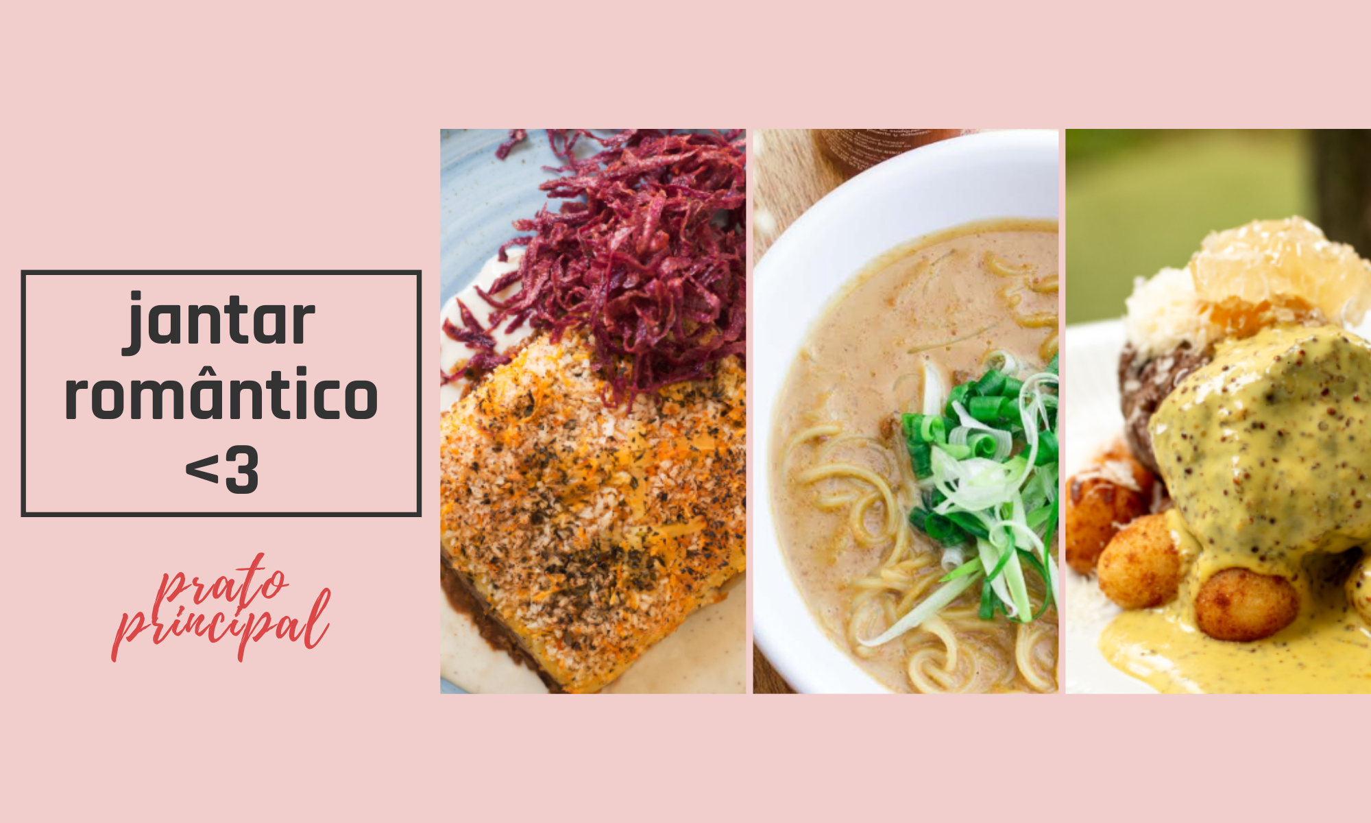 receitas jantar romantico